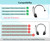 Engage 75 (Mono Version) Earpads Compatible with Jabra Engage 55/65/75 (Mono Version) Headphones (Does Not Fit Engage 50, Engage 55/65/75 Stereo Version)