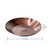RYARDS Copper Spoon Rest for Stove Top - Hammered Copper Utensil Holder & Kitchen Accessories - Farmhouse Rustic Utensil Holder for Countertop - Act as Coffee Bean Tray, Jewelry Dish