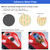 Magnetic Motorcycle Phone Mount Holder,Strong Magnetic Attracts Tank,Non-Slip & Anti-Scratch, Fits Most Phones,One Adhesive Metal Plate Attached
