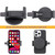 Magnetic Motorcycle Phone Mount Holder,Strong Magnetic Attracts Tank,Non-Slip & Anti-Scratch, Fits Most Phones,One Adhesive Metal Plate Attached