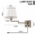 Homkin Plug-in Swing Arm Wall Sconce, Dimmable, Type-C & USB