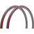 Panaracer Clincher Tire [700 x 25C] Closer Plus F725-CLSP-R-2P Red (for Road Bike, Cross Bike, Road Racing, Commuting, Touring) Simple Packaging Pack of 2, Red Line