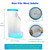 Tideshake - Non-Slip Waterproof Leg Cast Cover for Showering, Reusable Adult Short Leg Cast Protector, Cast Covers for Shower Leg, Cast Bag for Shower, Cast Cover for Showering Foot