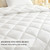 120x98 Oversized King Comforter,Super King Size Comforter Oversized, All Season Soft Lightweight Quilt Down Alternative Duvet Insert with 8 Corner Tabs(120x98, White)