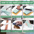 Knife Sharpening Stone Kit – 400/1000 3000/8000 Grit Wet Kitchen Whetstone Knife Sharpener Set with Non-slip Bamboo Rubber Base, Angle Guide, Flattening, Leather Strop and Cut Resistant Gloves