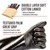 RAPICCA BBQ Grill Gloves, 932°F Heat Resistant Neoprene, 14 in XL