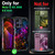 Casetego Compatible with Moto G 5G 2026 Case,Glow in The Dark Three Layer Heavy Duty Sturdy Shockproof Full Protection Rugged Hard PC+Soft TPU Bumper Case,Colorful Sky