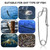 10pcs Fishing Clips, Stainless Steel Long line Fishing Snaps, Floatline Tuna Decoy Clips Branch Hanger Snap Hook Terminal Tackle Baits Clip Swivel Line Connector, Easy On/Off