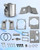 Cylinder Piston Kit Fit for RedMax EBZ8550, Replace 587655101 587955101