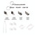 Precision Screwdriver Set, 10-style, Eyeglass Repair Kit