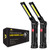 LHOTSE Rechargeable LED Work Light/Flashlight for Mechanic(2 Pack)
