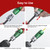 Wire Stripping for Drill, Wire Twister Tool for Drill, 14/12/10/8/6 AWG 8 in 1 Quickly Drill Wire Stripping Professional Electrician Tools Set