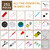 YAJUYANG 251 Pcs Sewing Kit for Adults, Professional Needle and Thread Kit with Heavy Duty Fabric Scissors & Yarn Snips, Complete Portable Travel Sewing Kit for Home, Emergency Repair, Beginners Gift