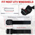 StarknightMT 4PCS UTV Windshield Clamp Adjustable Universal UTV Strap Kit