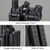Zeadio Tactical Radio Holster for Motorola APX 6000 / APX 8000 - Hard Shell Radio Holder with Elastic Cord Retention, MOLLE Compatible Radio Pouch for Law Enforcement, Security & Tactical Use etc