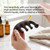 Melune Black Sandalwood 4-in-1 Gua Sha Massage Tool for Face, Scalp & Neck