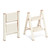 GameGem 2 Step Ladder, Folding Step Stool with Anti Slip Widened Pedal