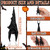 Wavyknot 12 Pcs Halloween Sleeping Bats Ornament 4'' 3D Upside Down Bat