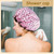 Polka Dot Shower Cap for Women Reusable Vintage Hair Caps for Shower Caps