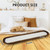 Gerrii 30 Inch Wooden Dough Bowl, Farmhouse Candle Centerpiece