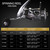Sougayilang Spinning Fishing Rod and Reel Combos Portable Telescopic Fishing Pole Spinning reels for Travel Saltwater Freshwater Fishing