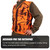 Volein Blaze Orange Hunting Vest with Pocket, Lightweight Deer Hunting Camo Vest for Big Game, 4XL