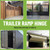 Weld On Trailer Ramp Hinge 10", Greasable Ramp Door Hinges, Pack of 4