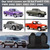runfider Custom Bench Seat Covers for Ford F150 1999 2000 2001 2002 2003 2004 Heavy Duty Cloth Protector Interior Accessories，Waterproof & Machine Washable - Black