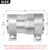 PALOZO 2.75" ID to 3" ID Exhaust Adapter with Clamp Stainless Steel
