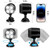 Ambaret Battery Operated Motion Outdoor Waterproof Lights, 600 Lumen Bright Battery Powered Night Activation Security Spotlight for Porch, Trash Can, Stairs, Garage (2 Pack)