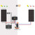 BACOENG 24V DC Farm & Ranch Solar Water Pump Submersible Well Pump DC 20FT Lift