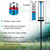 Rain Gauge Outdoor, Freeze Proof Rain Gauges Outdoors Best Rated, Upgraded Accurate Rain Measure Gauge for Yard, Thickened Plastic Rain Meter with Stake, Large Font Water Gauge, Adjustable Height