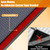 Carpet Edge Trim, Trim Lock Carpet Binding, Self Adhesive Edge Protector for Area Rug, Black Color, 20Ft, PVC Material