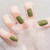 COSMOO Olive Green Nail Polish, 12ml Olive Quick Dry Nail Lacquer for Nail Art Varnish, 0.41 fl oz
