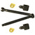 2 Pack Chain Adjuster Tensioner Screw for Husqvarna 42 44 50 51 55 Rancher 234 238 242 246 133 444 Replace 501537101, 501 54 63 01