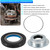 Front Axle Knuckle Vacuum Seals & Hub O-Rings & Tube Dust Seals Kit Fits for Ford Super Duty 2005-2019 F250 F350 F450 F550 With Dana Super 60, Replacement for part #2017426, 2014835, 54983 (6Pcs)