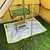 POMOLY Fire Pit Mat,Fireproof Mat Visible at Night-Great for Deck Fire Pit Base,Patio Fire Pits Pad for Outdoor Wood Burning, Wood Floor, Grass, Campsite, Lawn(31.5'' X20'')