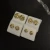 "14K Gold Plated round Nugget Earrings Size: 14Mm"