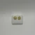 "14K Gold Plated round Nugget Earrings Size: 14Mm"