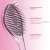 "2026 Must-Have-Vmagic Detangling Brush High-Quality Scalp Comb for Women Girls Men & Boys Use in Wet and Dry Hair Dual-Level Teeth for Effortless Detangling Long Lasting Color: Purple"