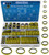 ZDBB 12 Sizes 378 Pcs Bonded Sealing Washer Kit,Automotive Self-Centred AC Seal Metal Rubber Gasket Repair Assortment Set M6 M8 M10 M12 M14 M16 M18 M20 M22 M24 M27 M30 (Metric)