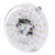 Garosa LED Ceiling Fan Light, Dimmable 3CCT Retrofit Replacement Module for Ceiling Fan Pendant Light Aluminum PC Magnetic 4 Inch 15W Warm Neutral White