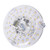 Garosa LED Ceiling Fan Light, Dimmable 3CCT Retrofit Replacement Module for Ceiling Fan Pendant Light Aluminum PC Magnetic 4 Inch 15W Warm Neutral White