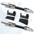 APPERFiT Mack Hood Latch Strap w/Catch Bracket Left Driver & Right Passenger Side Chrome Compatible with Mack Truck Granite Pinnacle Vision CH CHN CV CX CHU CXN CXU Hood Accessories Parts