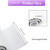 MXCELL Foam Sheet with Adhesive - 60" x 16" x 1/2" (L*W*T), White Closed Cell Neoprene Cushion Mat EVA Foam Insulation Padding Soundproof Sheet Roll for Cabinet, DIY Project
