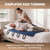 Washable Positioning Bed Pad with 8 Reinforced Handles – 34"x52" Waterproof, Quick-Dry, Absorbent Underpad for Elderly Care, Turning, Lifting & Incontinence Protection (Navy, 34"X52")