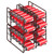 MOOACE 4 Pack Can Organizer for Pantry, Stackable Soda Can Dispenser Rack