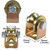 Skelang V Groove Caster 1.25 inches, Sliding Gate Wheel, Rigid Caster with Bracket for Inverted Track, Rolling Gate, Sliding Gate, Industrial Machines, Load Capacity 300lbs Per Wheel, Pack of 4