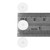 Mini Skater 200Pcs White Plastic Self-Tapping Screw Cap Covers, 7mm Diameter, Hard & Durable, Furniture Fittings