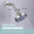 Aomasi Water Flow Control Valve with On Off Switch, Brushed Nickel